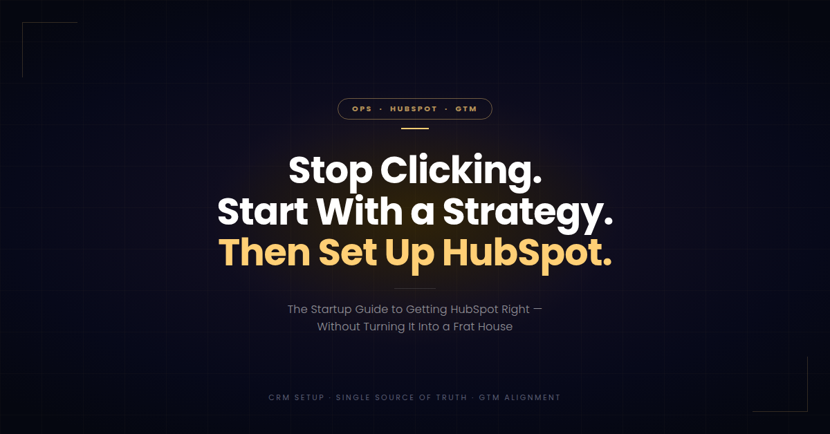 HubSpot Setup & Use